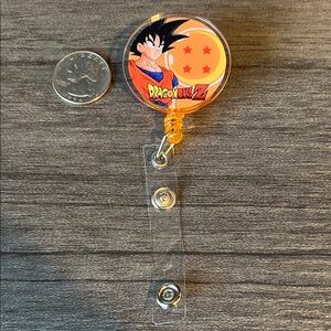 Goku badge reel